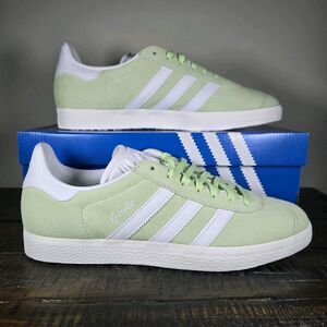 adidas | Shoes | New Adidas Gazelle Womens Size 7 Casual Sneakers Shoes  Matcha Green White Ie442 | Poshmark